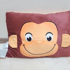 【新品タグ付き】　おさるのジョージ　クッションの画像