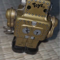 ※値段交渉応じます　ぜんまいで動くロボットのおもちゃの画像