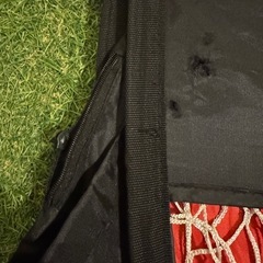 サッカーゴール破けありの画像