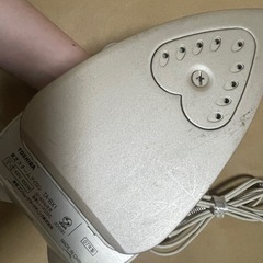 スチームアイロン 東芝 07製の画像