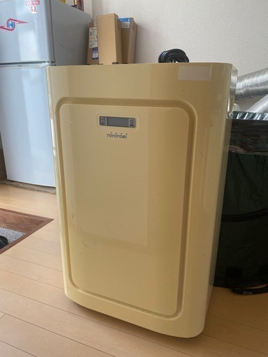 決まりました。トヨトミ2017製スポット冷暖エアコンTAD-22HW