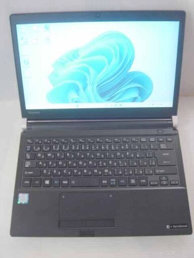 [終了しました][軽量 コンパクト 真紅なモバイル(13.3インチ)] ノートPC(Win11) 東芝 ダイナブック i3-7100U+DDR4-8GB+SSD128GB