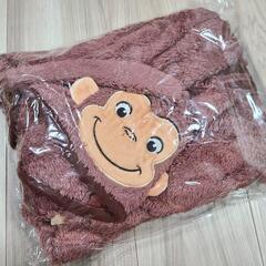 【新品未開封】　おさるのジョージ　ロンパース　90センチの画像