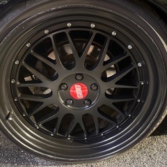 BBS風20インチホイール　5穴114.3の画像