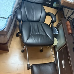 【美品】ゲーミングチェア　社長椅子の画像