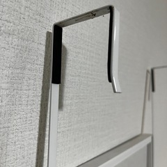 ニトリ　ドア掛けミラー　ホワイトの画像