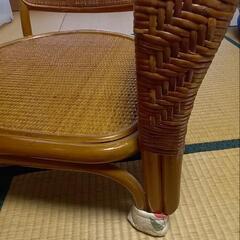 ラタン座椅子の画像
