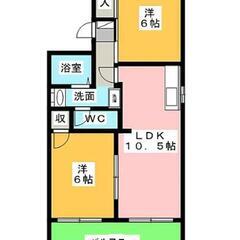 🎉敷礼無料！陽当り良好！ペット相談可の2LDK