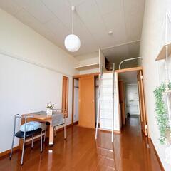 🉐敷礼無料！家具家電あり、駐車（輪）場あり、バストイレ別、…