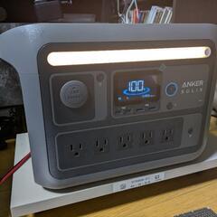 ANKER SOLIX C800 (充電コントローラー、ソーラーパネル接続ケーブル)の画像