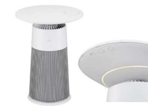 新品同様　LG サイドテーブル型空気清浄機 PuriCare AeroFurniture ピュアホワイト AS207PWU0