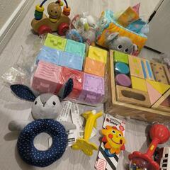 おもちゃ　つみき　ブリオ　新品おもちゃも　セットの画像