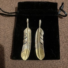 925 シルバー　フェザーの画像