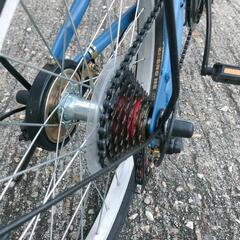 「⚠️取引中⚠️」🚲変装7折りたたみ20㌅自転車🚲の画像