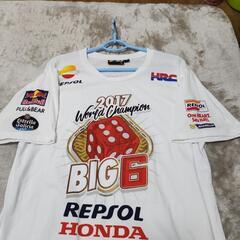 レプソルホンダ2017年マルクマルケスモデルTシャツレプリカです。の画像