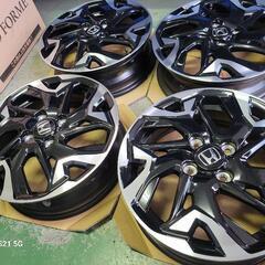 新車外し ホンダ JF3 N-BOXカスタム 純正 アルミホイール 15×4.5J+45 PCD100 N-WGN N-ONE の画像