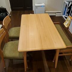 ダイニングテーブル+ダイニングチェアセットの画像