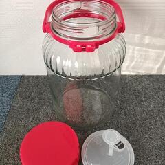 東洋佐々木ガラス 保存容器 果実酒びん 4リットル 5号 4000ml 　未使用品　1個の画像