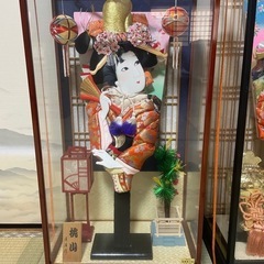 差し上げます　羽子板人形　２つの画像
