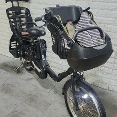 美品🌈大容量8🌸室内保管🌼パナソニック ギュット　🌼子供乗せ電動自転車bk23の画像