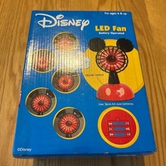 ディズニー　ミッキー　LED Fan 扇風機
　　の画像