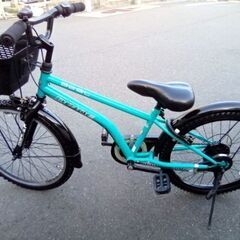 22インチ　男の子自転車　DRIDE．　変速　LEDライトの画像