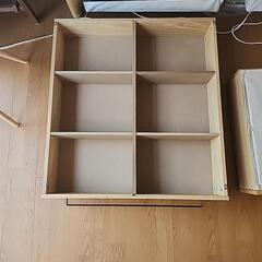 値下無印良品ベッド下収納(大)の画像