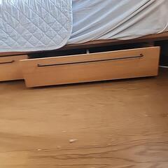 値下無印良品ベッド下収納(大)の画像