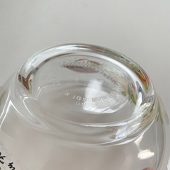 【ナルミ】昭和レトロ　耐熱ガラスのボウルの画像