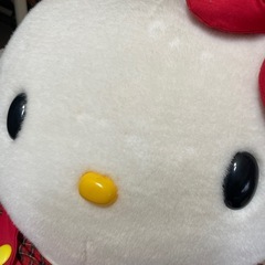 キティ　大　ぬいぐるみの画像