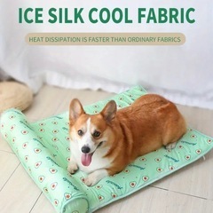 ［未使用品］冷却アイス　
枕付きペット用ベッド(L)／小型・中型犬用の画像