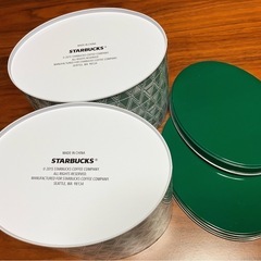 STARBUCKSスターバックス⭐︎缶2個セットの画像