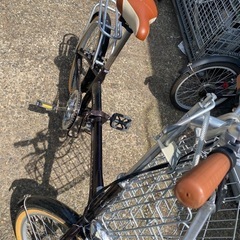 折り畳み自転車　の画像