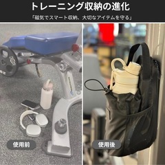 撥水性ジム用バックの画像
