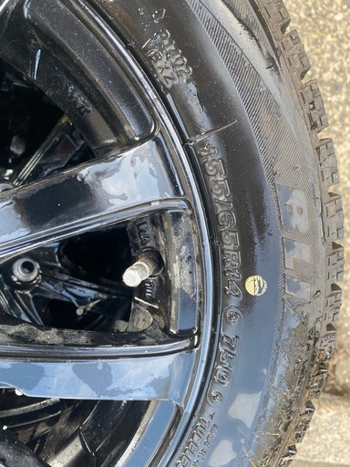 スノータイヤ 155/65/R14