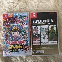 ニンテンドー switch ソフト2本付きの画像