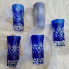 切子グラスの画像