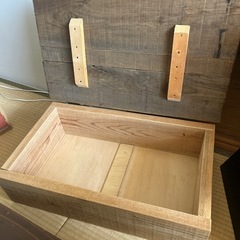 木箱　収納ボックスの画像