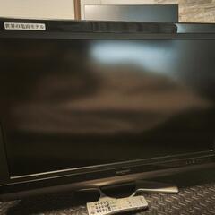 動作確認済 32型 AQUOS 液晶テレビの画像