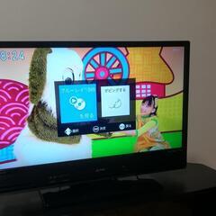 Blu-rayレコーダー搭載（1TB HDD内蔵）三菱　液晶テレビ　の画像