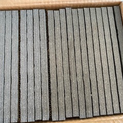 御影石磁器質　タイル　ダークグリーン　 1箱2000円  18箱くらいあり　新品　の画像