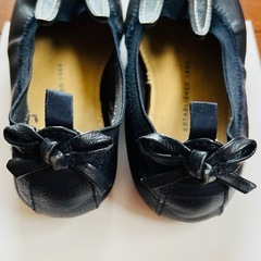 Gap ウサギ シューズ 靴 ネイビー 15cm サイズ8の画像