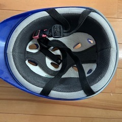 子供用ヘルメット 青色 キッズヘルメットの画像