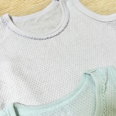 cottoli バースデイ メッシュ タンクトップシャツ 肌着 90の画像
