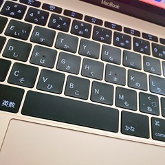 お値段相談可能【中古パソコン状態〇】MacBook 12インチ MNYK2J/A Mid 2017 ゴールド【Core i5(1.3GHz)/8GB/512GB SSD】 の画像