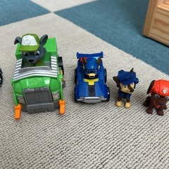 パウパトロールのおもちゃセット1の画像