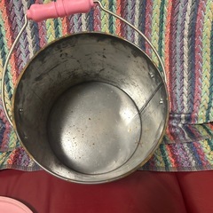 缶バケツ　明治ツインクル缶　の画像