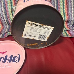 缶バケツ　明治ツインクル缶　の画像