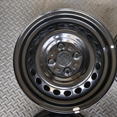 ダイハツ純正　14インチ　スチールホイール　新車外し　4本の画像