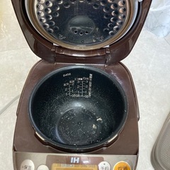 炊飯器あげます3合炊きの画像